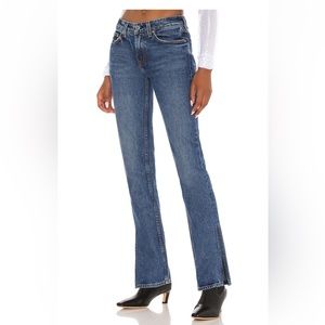 GRLFRND Hailey low rise slim boot size 25